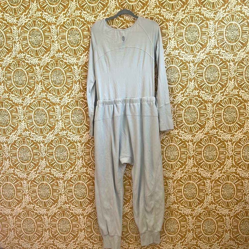 Free People Light Sage Green Jumpsuit - Picture 9 of 13